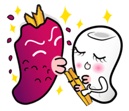 Mr.Power Rice Ball sticker #5842306