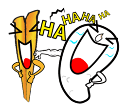 Mr.Power Rice Ball sticker #5842309