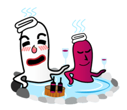 Mr.Power Rice Ball sticker #5842312