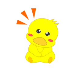 Chicks of red cheeks sticker #5915480