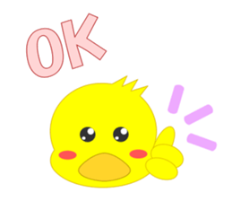 Chicks of red cheeks sticker #5915486