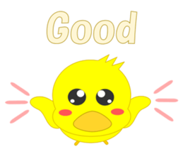 Chicks of red cheeks sticker #5915487