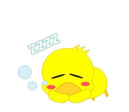 Chicks of red cheeks sticker #5915491