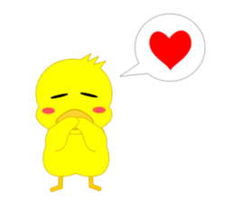 Chicks of red cheeks sticker #5915493