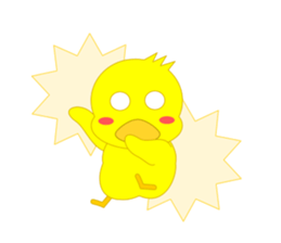 Chicks of red cheeks sticker #5915497