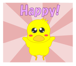 Chicks of red cheeks sticker #5915502