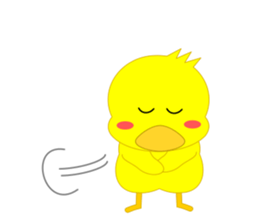 Chicks of red cheeks sticker #5915505