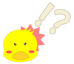 Chicks of red cheeks sticker #5915510