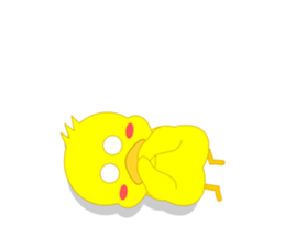 Chicks of red cheeks sticker #5915512