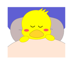 Chicks of red cheeks sticker #5915516