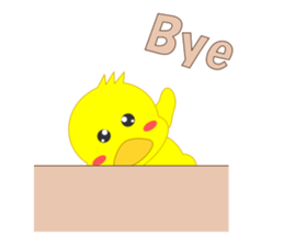 Chicks of red cheeks sticker #5915519