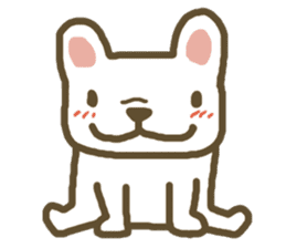 I love french bulldog ( Mimi) sticker #5969427