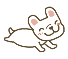 I love french bulldog ( Mimi) sticker #5969434