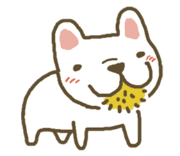 I love french bulldog ( Mimi) sticker #5969435