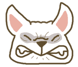 I love french bulldog ( Mimi) sticker #5969437