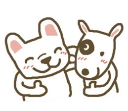 I love french bulldog ( Mimi) sticker #5969439