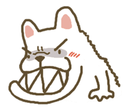I love french bulldog ( Mimi) sticker #5969446