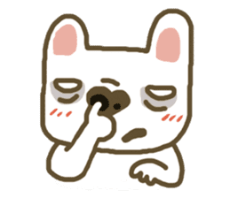 I love french bulldog ( Mimi) sticker #5969453