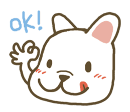 I love french bulldog ( Mimi) sticker #5969461