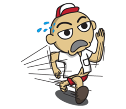 Si Udin & Sarini (english) sticker #6033760