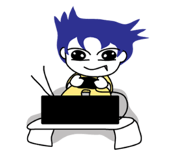 BomBlue sticker #6250953