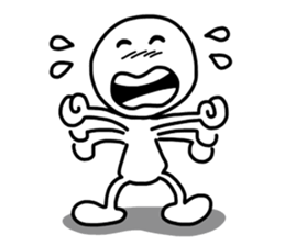 Invisible Line Man sticker #6365473