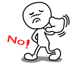 Invisible Line Man sticker #6365476