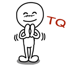 Invisible Line Man sticker #6365477