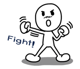 Invisible Line Man sticker #6365483