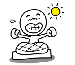 Invisible Line Man sticker #6365484