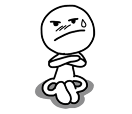 Invisible Line Man sticker #6365488