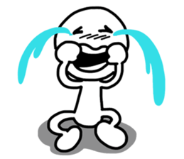 Invisible Line Man sticker #6365489