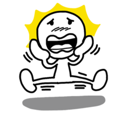 Invisible Line Man sticker #6365490