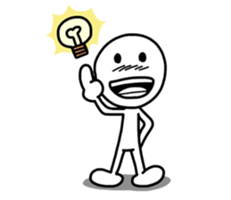 Invisible Line Man sticker #6365497