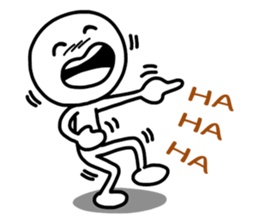 Invisible Line Man sticker #6365499