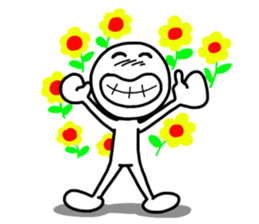 Invisible Line Man sticker #6365505