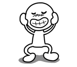 Invisible Line Man sticker #6365506