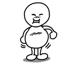 Invisible Line Man sticker #6365508