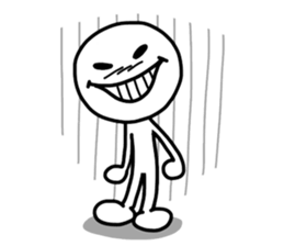 Invisible Line Man sticker #6365511