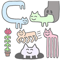 there are Strange Stickers(taiwanese)