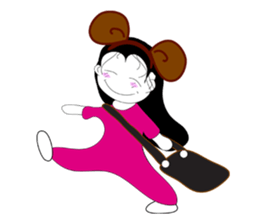 Nu P sticker #6512057