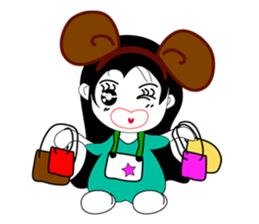 Nu P sticker #6512061