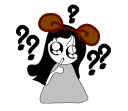 Nu P sticker #6512068