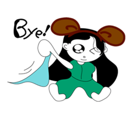 Nu P sticker #6512080