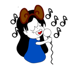 Nu P sticker #6512081