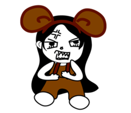 Nu P sticker #6512093