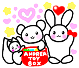 ANDREA - Happy Friends! - sticker #6518724