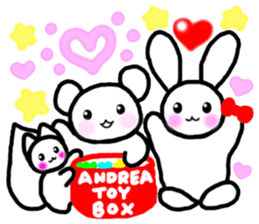 ANDREA - Happy Friends! - sticker #6518724