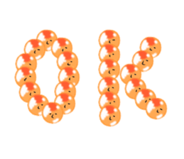 Live nice salmon roe sticker #6546905