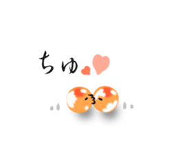 Live nice salmon roe sticker #6546906